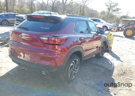 2025 Chevrolet Trailblazer Fwd Rs из США, поврежденный, VIN KL79MTSL0SB100690